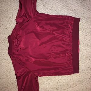 Zeagoo Red Bomber Jacket